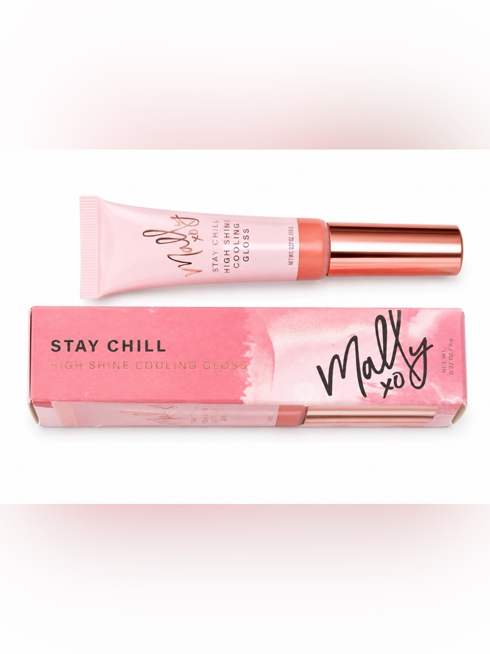 Mally Stay Chill High Shine Cooling Gloss-Snowstorm Sugar
